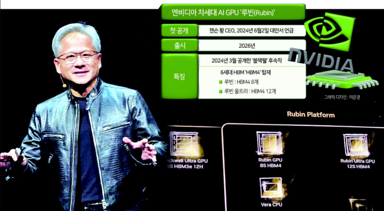 젠슨 황이 직접 진화한 엔비디아 Rubin Ultra 지연설