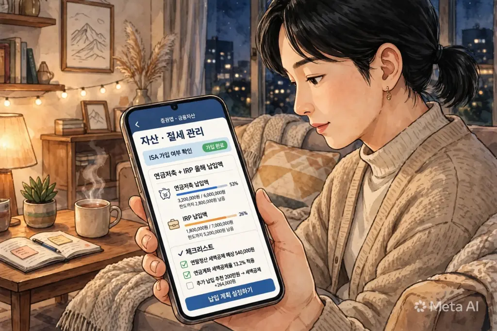 주식 납입액 확인하기