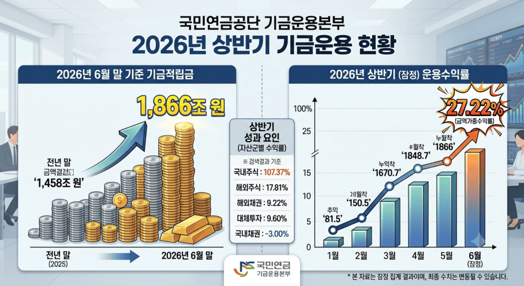 국민연금, 상반기