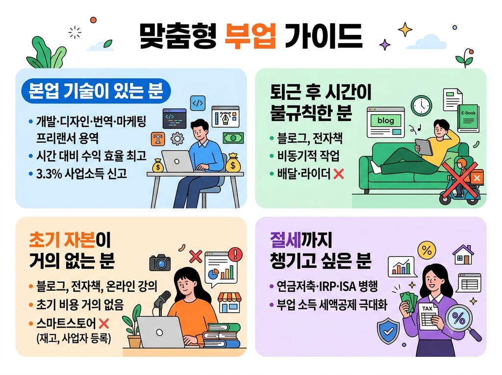 맞춤형 부업 가이드