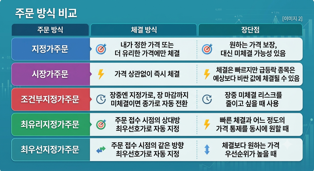 주문 방식 비교
